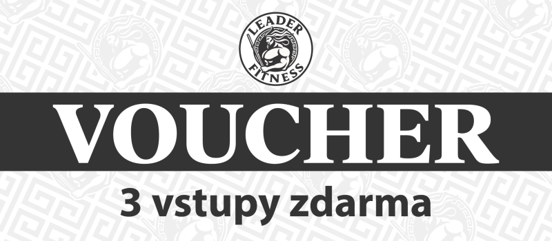 Voucher 3 vstupy zdarma